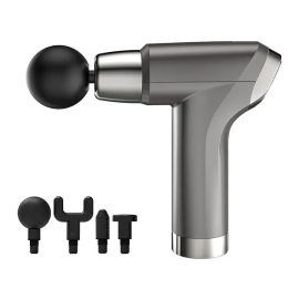 6 Fokozatú 4 Fejes Masszázspisztoly (Platinet PMAS20)