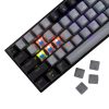 White Shark WAKIZASHI 2 szürke/fekete angol kiosztású mechanikus gamer billentyűzet, kék kapcsolók (GK-002722V2/G-B/BL-US)