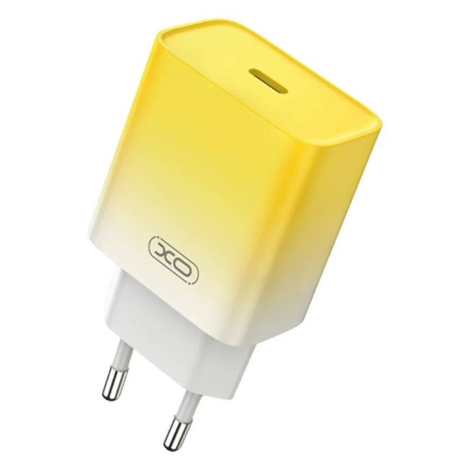 Apple iPhone-hoz 30W Sárga USB-C gyors töltő