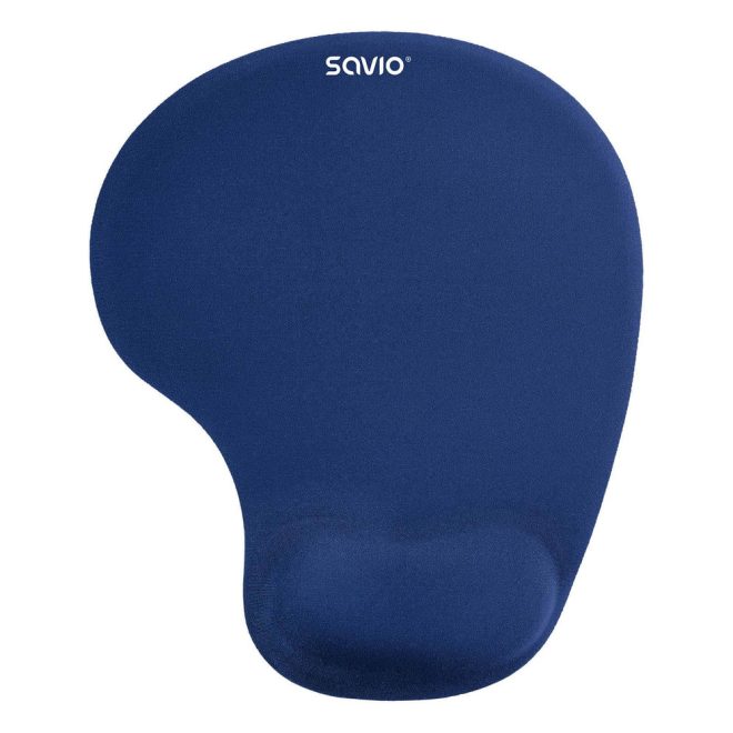 Kék Egérpad, Gél Zselés Csuklótámaszos (SAVIO MP-01NB)