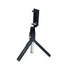 Maxlife állítható prémium szelfibot, telefon állvány önkioldóval, 20-69cm, fekete (MXST-100)