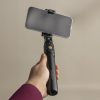 Maxlife állítható prémium szelfibot, telefon állvány önkioldóval, 20-69cm, fekete (MXST-100)