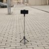 Maxlife állítható prémium szelfibot, telefon állvány önkioldóval, 20-69cm, fekete (MXST-100)