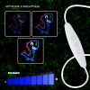 JURASSIC BABY DINO LED neon lámpa, falra akasztható világítás, USB csatlakozóval