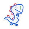 JURASSIC BABY DINO LED neon lámpa, falra akasztható világítás, USB csatlakozóval