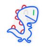 JURASSIC BABY DINO LED neon lámpa, falra akasztható világítás, USB csatlakozóval