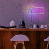 BAR LED neon lámpa, falra akasztható világítás, USB csatlakozóval