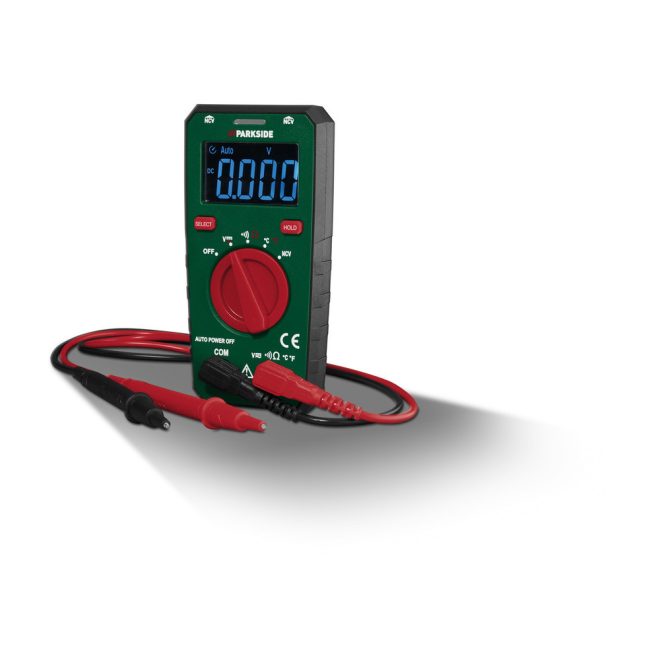 PARKSIDE® Digitális Multiméter Hőmérséklet funkcióval