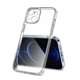   Apple iPhone 15 Plus-hoz átlátszó szilikon telefonvédő tok