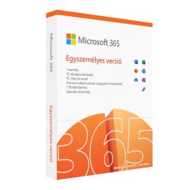  Microsoft Office 365 Personal, Magyar, 1 Felhasználó 1évre + 1TB OneDrive felhőtárhely