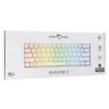 White Shark SHINOBI-2 RGB világítós angol kiosztású MECHANKIUS fehé gamer billentyűzet, barna kapcsolós (GK-004231W/BR-US)