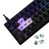 White Shark SHINOBI-2 RGB világítós angol kiosztású MECHANKIUS fekete gamer billentyűzet, kék kapcsolós (GK-004121B/BL-US)