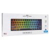 White Shark SHINOBI-2 RGB világítós angol kiosztású MECHANKIUS fekete gamer billentyűzet, kék kapcsolós (GK-004121B/BL-US)