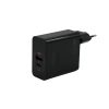 Univerzális 120W GaN Telefon, tablet és laptop Gyorstöltő USB és USB-C (Type-C) fekete