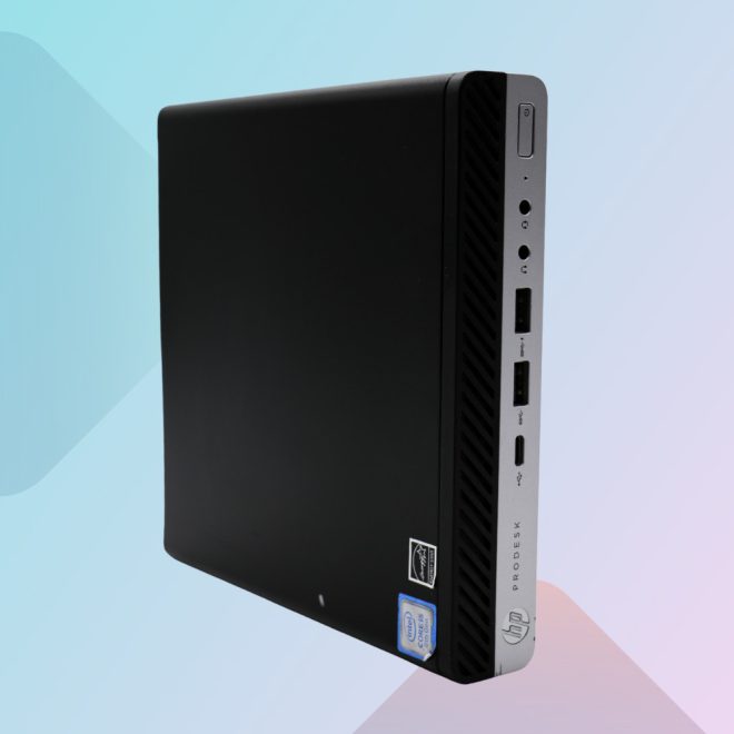 HP ProDesk 600 G4 DM USDT | Win10 | i5-8500T | 8GB memória | 256GB SSD | 2 év garanciával