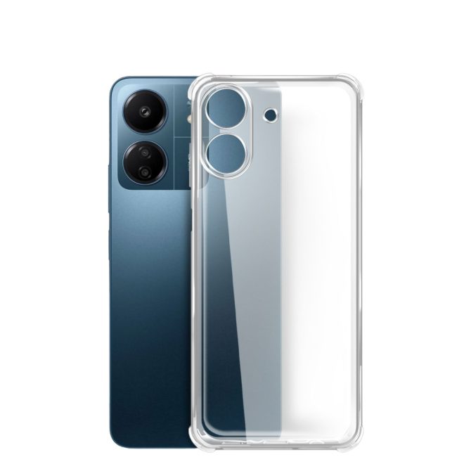Xiaomi Redmi 13C 5G átlátszó szilikon telefonvédő tok (2.0mm)