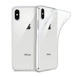 iPhone X / XS átlátszó szilikon telefonvédő tok