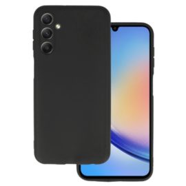 Samsung Galaxy M34 5G fekete szilikon telefonvédő tok
