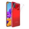 Samsung Galaxy A21s átlátszó szilikon telefonvédő tok