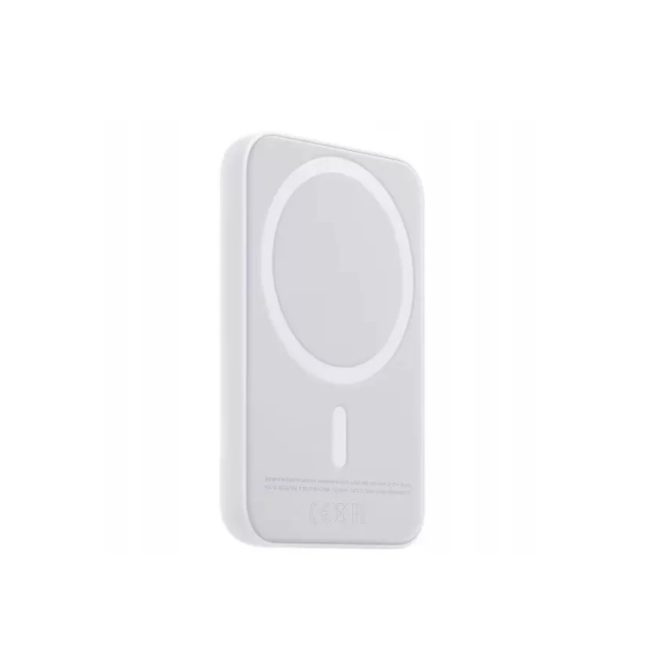 Apple iPhone-hoz 3000mAh MagSafe Mágneses Power Bank telefon töltő, fehér (BLACKBIRD)