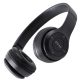 Vezeték nélküli fekete bluetooth fejhallgató, MP3, FM (P47) 