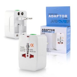   Univerzális világ utazó adapter 3in1 USA/UK/EU utazáshoz, oda vissza átalakít bármiről-bármire
