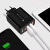 Univerzális 48W-os telefon, tablet és fényképezőgép 5db USB csatlakozós gyors töltő