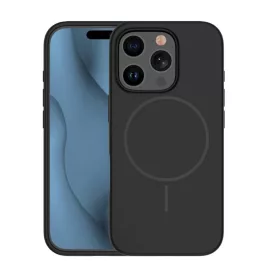 Apple iPhone 14 Pro fekete TPU MagSafe telefonvédő tok