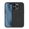 Apple iPhone 16 Pro Max fekete TPU MagSafe telefonvédő tok