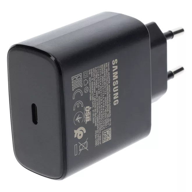 Samsung 45W Gyári Gyorstöltő USB-C Fekete (EP-TA845EBE)