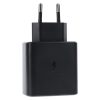 Samsung 45W Gyári Gyorstöltő USB-C Fekete (EP-TA845) + 1m USB-C gyári töltő kábel (EP-DA705)