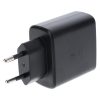 Samsung 45W Gyári Gyorstöltő USB-C Fekete (EP-TA845) + 1m USB-C gyári töltő kábel (EP-DA705)
