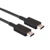 Samsung 45W Gyári Gyorstöltő USB-C Fekete + 1,8m USB-C gyári töltő kábel (EP-T4511XBE)