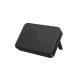 10000 mAh, MagSafe kompatibilis power bank, beépített állvánnyal, fekete (BWOO 20W)