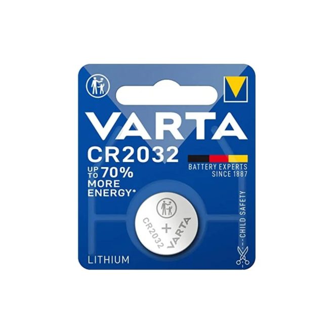 CR2032 CMOS elem, 3V-os Varta