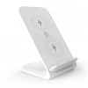 Rebeltec W210 QI 15W Indukciós vezeték nélküli telefon állvány, töltő, fehér