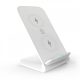 Rebeltec W210 QI 15W Indukciós vezeték nélküli telefon állvány, töltő, fehér