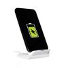 Rebeltec W210 QI 15W Indukciós vezeték nélküli telefon állvány, töltő, fehér