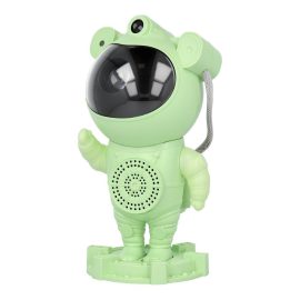   Asztronauta LED projektor beépített BlueTooth Hangszóróval, Zöld (X2502)