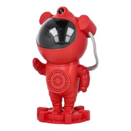   Asztronauta LED projektor beépített BlueTooth Hangszóróval, Piros (X2502)