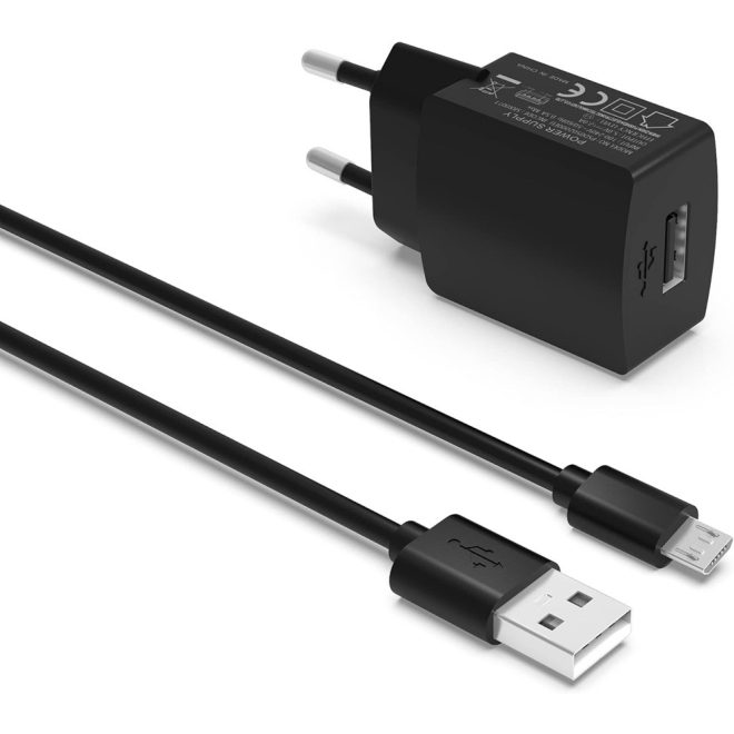 JBL Charge, Flip, Go és Pulse 10W adapter, töltő 1,8m MicroUSB töltő kábellel (5V 2A)