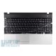Samsung NP-300 NP300E5A, NP300E5Z használt ezüst-fekete magyar billentyűzet modul hangszóróval és touchpaddel (Win7) (BA75-03416Q, BA75-03845Q)