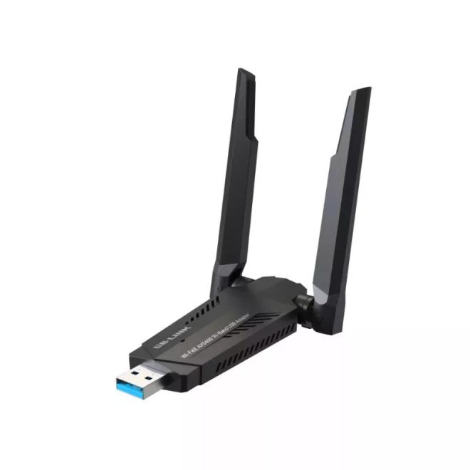 LB-LINK® AX5400M 537/2402MbpsTri-Band High Gain Wi-Fi 6E Wireless USB Adapter (BL-WTN5400E)