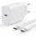 Apple iPhone 15, 16 Gyári 20W Gyors Töltő + 2m Kábel (USB-C to USB-C) (MHJE3ZM/A + MLL82ZM/A)