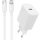 Apple iPhone-hoz, iPad-hez 25W Gyors Töltő + 1m Lightning to USB-C Kábel