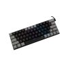 White Shark WAKIZASHI 2 fekete/szürke MAGYAR kiosztású mechanikus gamer billentyűzet, piros kapcsolók (GK-002113V2-B-G/R-HU)