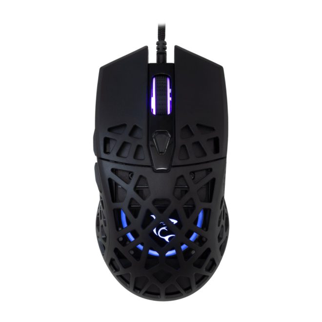 White Shark CARADOC RGB Világítós Gamer Egér 7200 DPI, Fekete (GM-5018B)