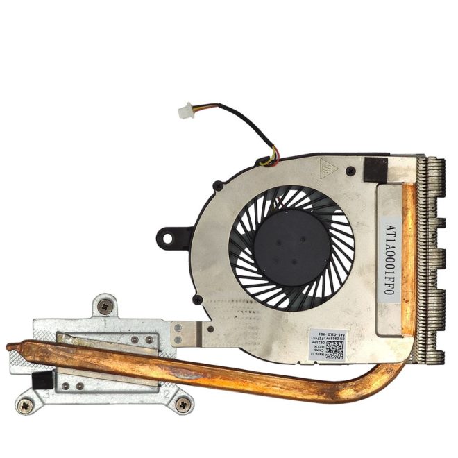 Dell Inspiron 17 5758, 15 5558, 14 5458, Vostro 3558 használt komplett hűtő ventilátor egység (0923PY)