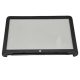 HP 250 G3, 15-G, 15-R sorozatú használt fekete LCD kijelző keret (AP1O2000210)