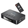 3 az 1-ben Bluetooth 5.0 audio Adó/Vevő adapter NFC csatlakozási lehetőséggel, beépített mikrofonnal (M6)